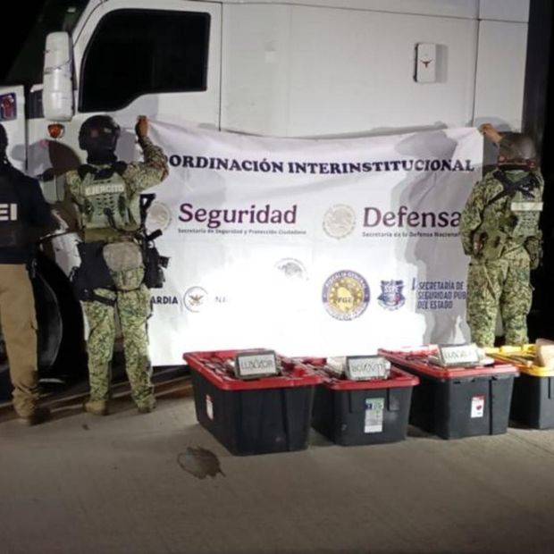 SSPE asegura presunta cocaína